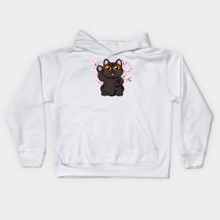 Hi There Tabby Cat Kids Hoodie